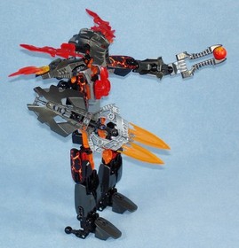 Lego Hero Factory 2235 FIRE LORD Villain Warrior - Complete with All Weapons