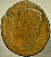 14BC-10BC Emperor Augustus Ancient Roman Province Julia Traducta Coin Octavian