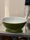 Pyrex Avocado Green 404 Vintage Nesting Mixing Bowl 4 Qt Large 1950s