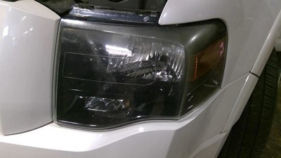 Driver Headlight Blacked-out Shaded Background Fits 07-14 EXPEDITION 1029562