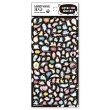 Mini Ghost Stickers Sheet Mind Wave Planner Stickers