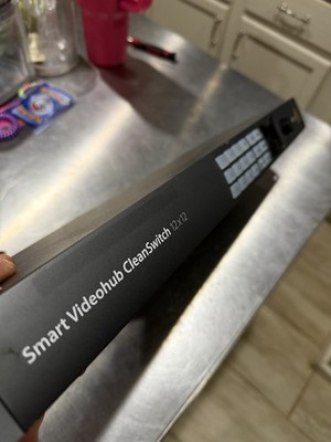 Used Blackmagic Design Smart Videohub CleanSwitch 12 Inputs x 12 Outputs