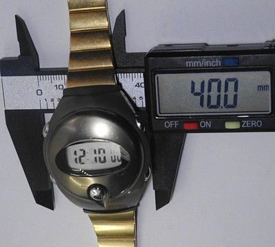 SEIKO Alba Spoon W626-4010 Gold Digital Watch Tested Rare | eBay