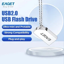 ⭐ EAGET Mini USB Flash Drive — High-Speed Metal Memory Stick (8GB / 16GB / 32GB