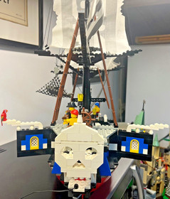 Vintage 1996 LEGO System Set 6289 Red Beard Runner  Complete w/modifications*