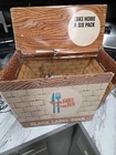 Vintage Carling Black Label Beer Sign Motion Picnic Basket Store Display RARE