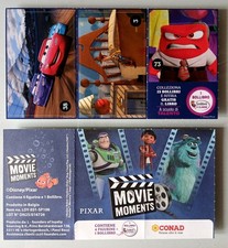 WALT DISNEY PIXAR / CONAD - MOVIE MOMENTS, 3 FIGURINES