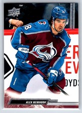 2022 Upper Deck #50 Alex Newhook Colorado Avalanche