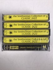 The Smithsonian Collection Of Classic Jazz, 5 Cassettes, 1973 NEW Sealed