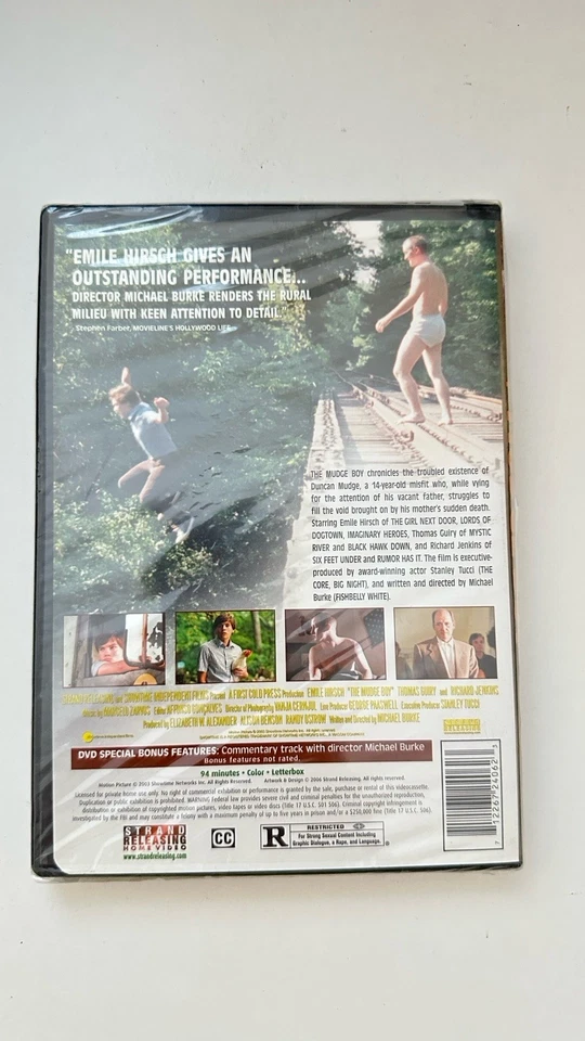 The Mudge Boy (DVD, 2006) 2406-2 Rare OOP **loose disc** - Image 2 of 3