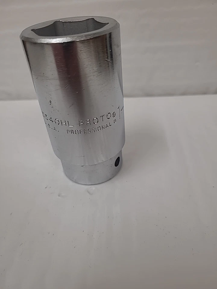 Proto Deep Socket SAE 6-Point SAE 1-1/4" x 3/4" Drive 5540HL - Image 3 of 4