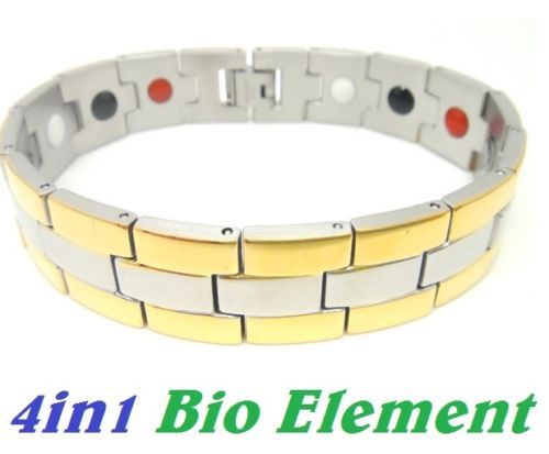 Bracelet Magnétique Bioénergie Titane 4-en-1 Pour Le Bien-être - Santé, énergie, Arthrite
