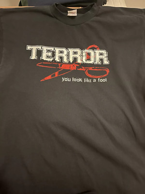 Terror band You Look Like A Fool T Shirt Full Size S-5XL