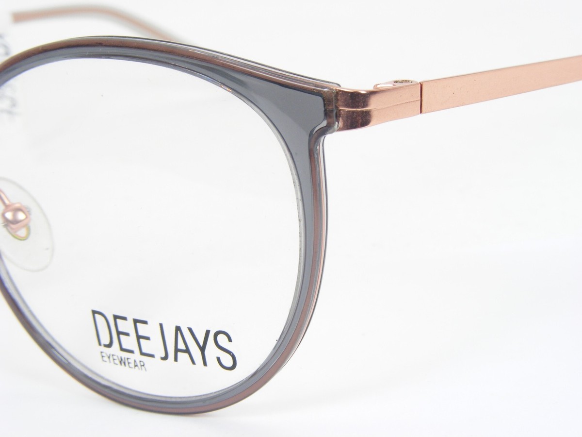 DEEJAYS 60907 890 cr/ab Crystal Grey /Rose Gold EYEGLASSES