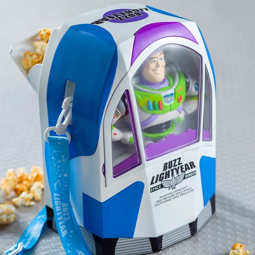 Toy Story Spacecraft Ship Buzz Lightyear Popcorn Bucket Tokyo