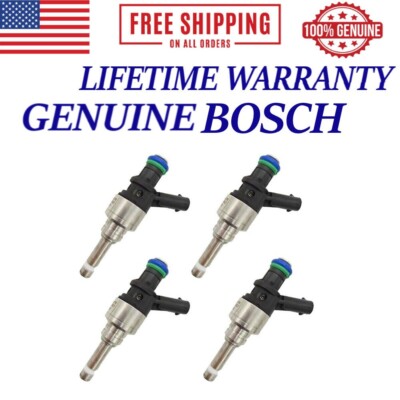 Set Of 4 OEM BOSCH Fuel Injectors 2011-2015 Hyundai Kia 2.4L 35310-2G710