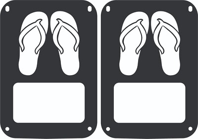 JeepTails Brand Flip Flop Light Covers for Jeep Wrangler JK