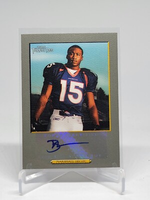 2006 Topps Turkey Red Auto Brandon Marshall #TRA-BM Rookie Auto RC F5D