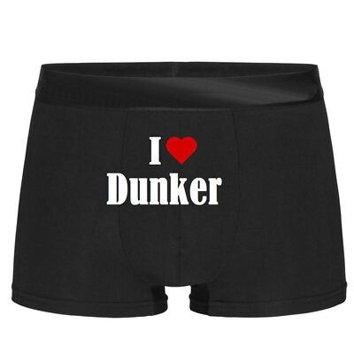 Boxershorts I Love Dunker Geburtstag Geschenk Valentinstag Weihnachten