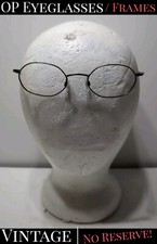   VINTAGE  OP Eyeglasses / Eyeglass Frames - C.V. Skater Black Forest