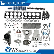 NON AFM DOD Cam Lifter Kit Valley Cover Gasket For Chevrolet GMC 5.3L Truck SUV