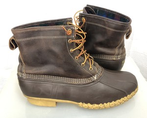 bean boots flannel lined