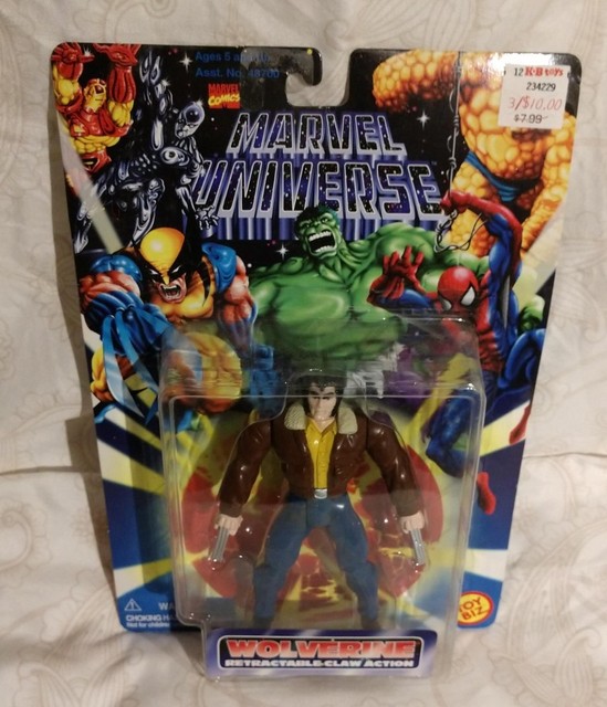 Marvel Universe Wolverine Action Figure w/ Retractable Claws | eBay