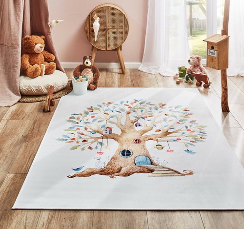 Kinderteppich Einhorn, Auto, Tiere, Rosa, Blau, Grau, Mint, Sweet Dreams - Bild 14 von 45