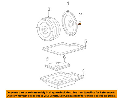 FORD OEM Manual Standard Transmission-Flywheel Bolt F1AZ6379A