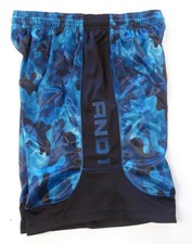 New And1 Mens Basketball Gym Workout Running Shorts Small or Large Blue