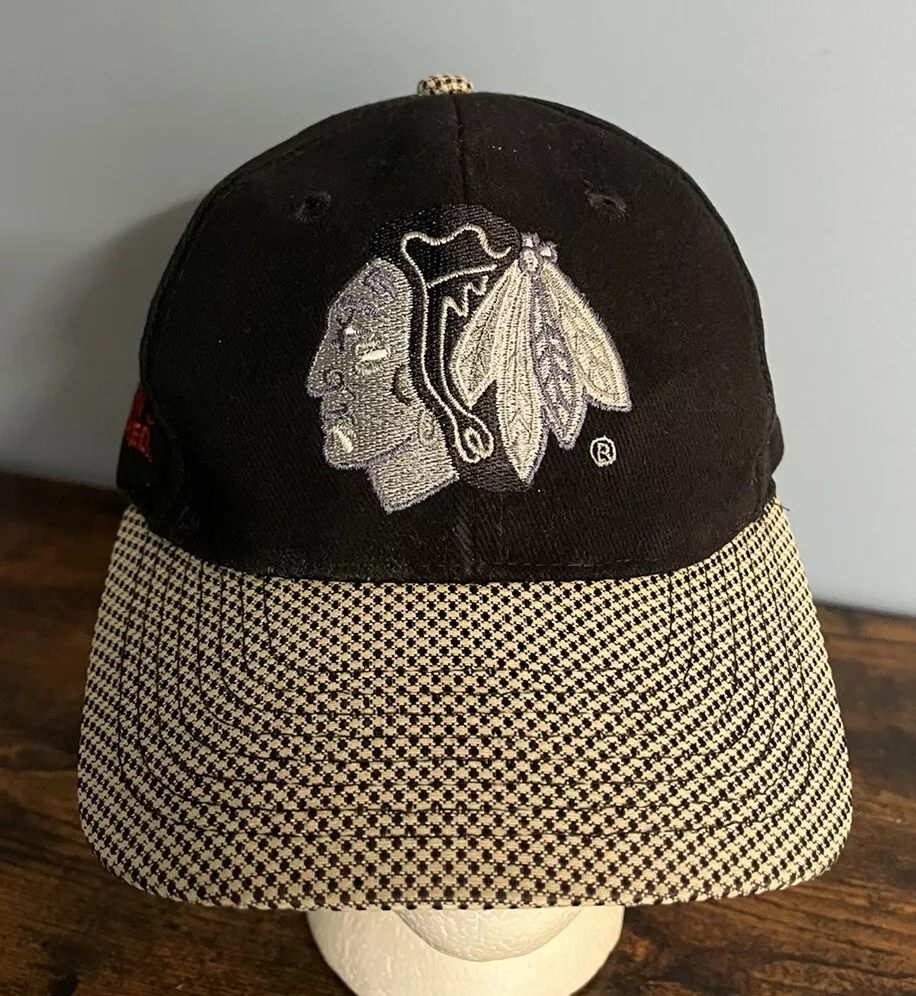 Chicago Blackhawks Hat Killian s Irish Red NHL Kick10 Houndstooth