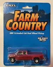 1995 ERTL FARM COUNTRY 1:64 GMC Red Extended ...