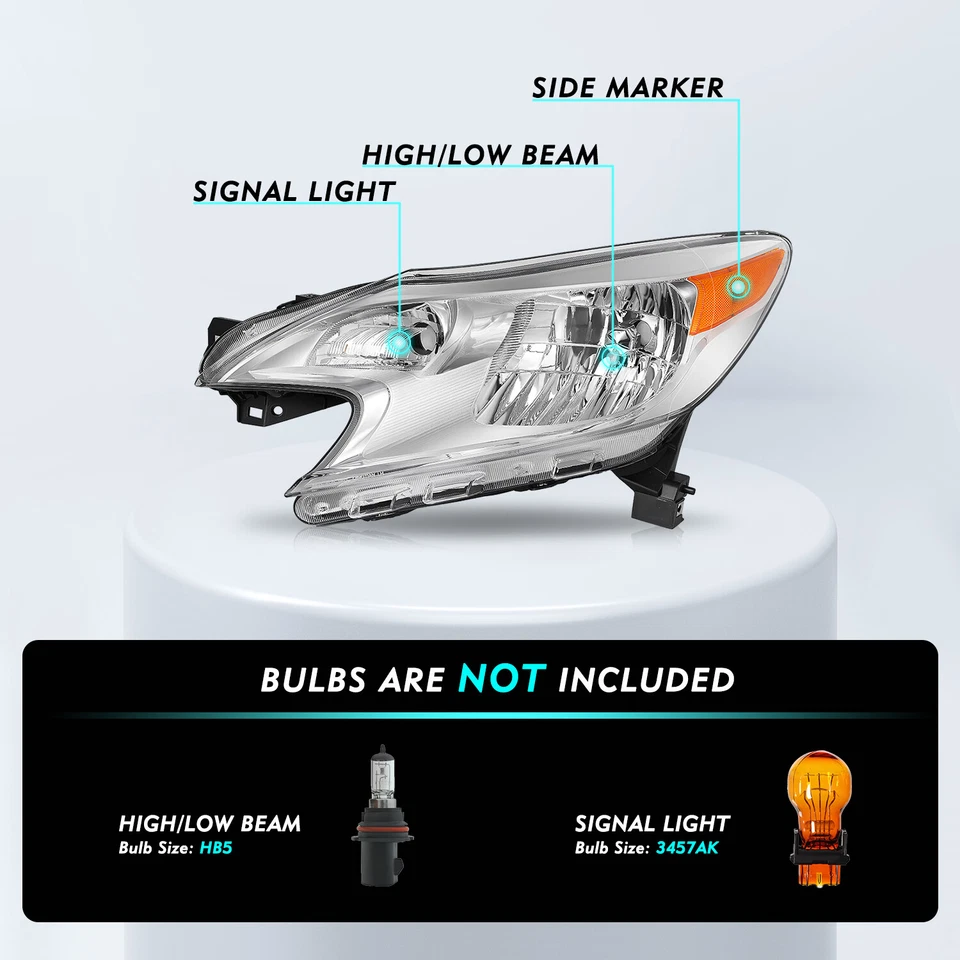 Faros delanteros izquierda+derecha estilo fábrica Nissan Versa Note 2014-2016  Foto 2 de 4