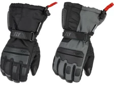 Fly Racing Aurora Insulated Snowmobile Snocross Gloves Waterproof Cold Weather