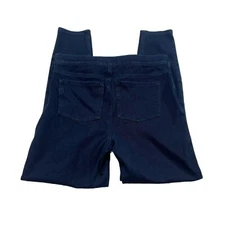 Spanx Blue Dark Wash Denim Pull On Legging Jean Large Jegging Stretch NWT S7