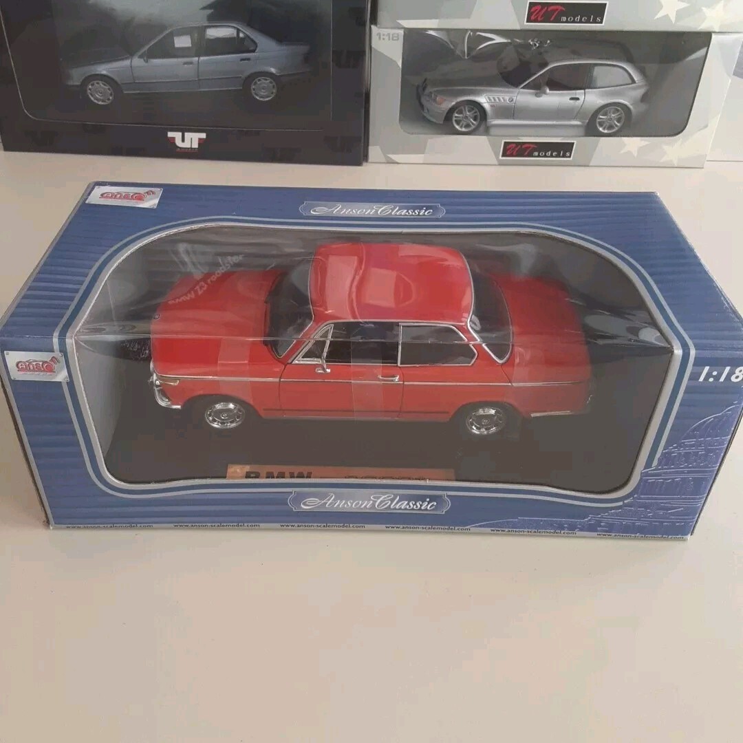自動車 ANSON 1/18 BMW2002 1:18 Anson BMW 2002tii '71 – Cameron's Model Cars
