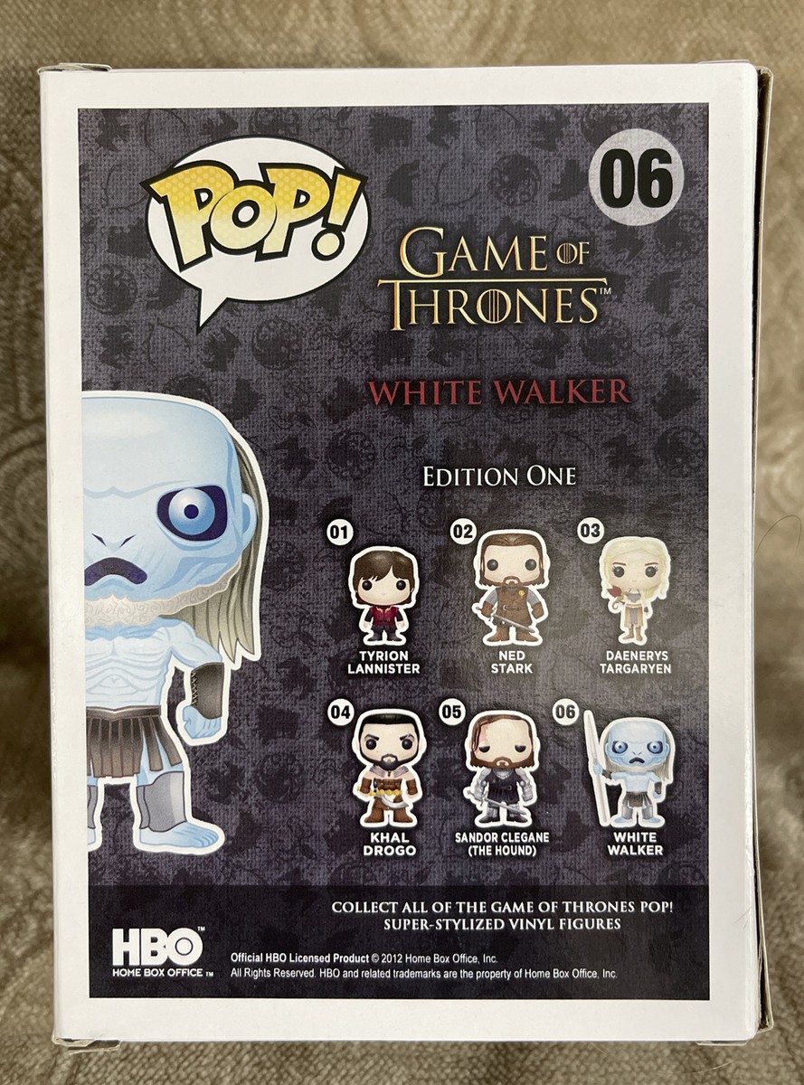 Funko pop! ゲーム・オブ・スローンズ ホワイトウォーカー (箱なし) Amazon.com: Funko POP Game of Thrones: White Walker Vinyl