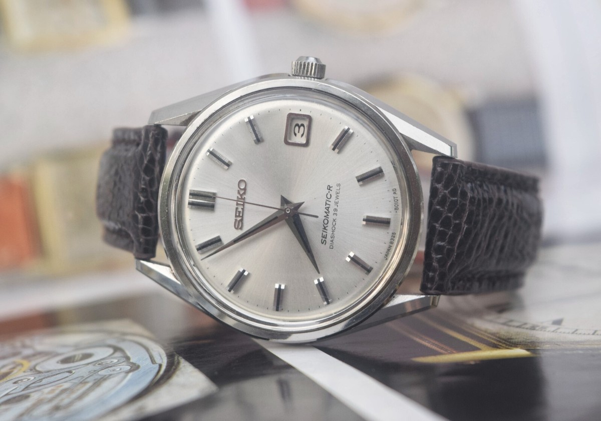 Rare Vintage 1966 Seiko Seikomatic-R 8325-8000 Dolphin Japan Rare Vintage 1966 Seiko Seikomatic-R 8325-8000 Dolphin Japan
