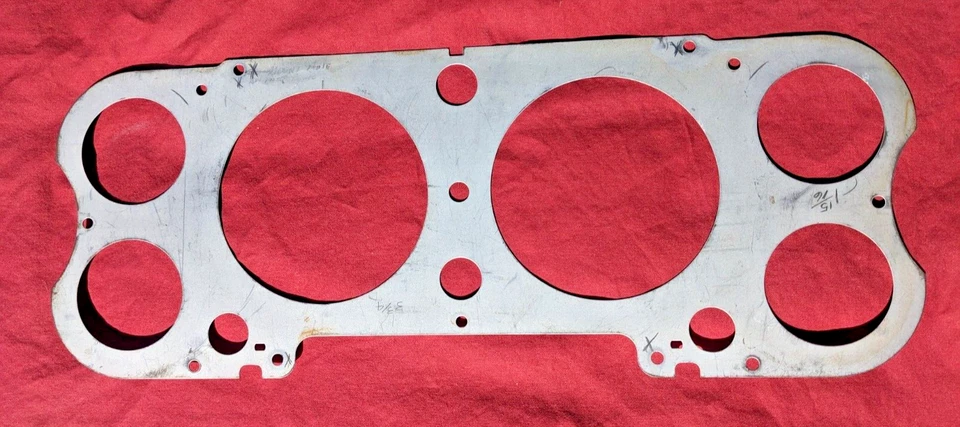 Cuadro de instrumentos velocímetro Mercury Capri 73 1973 calibre velocímetro 22 k millas tacómetro Foto 3 de 4