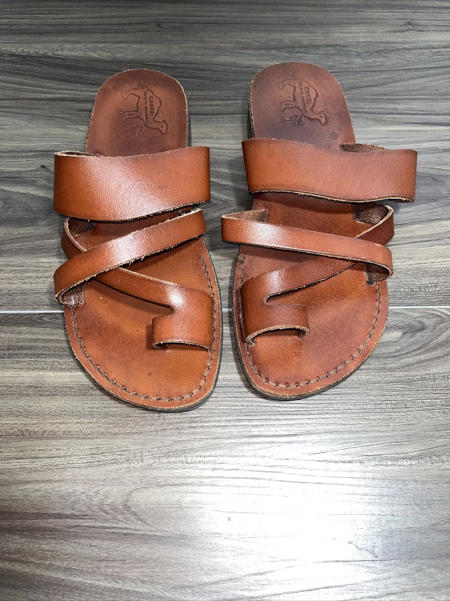 Jerusalem Sandals The Good Shepherd Leather Toe Loop Sandal