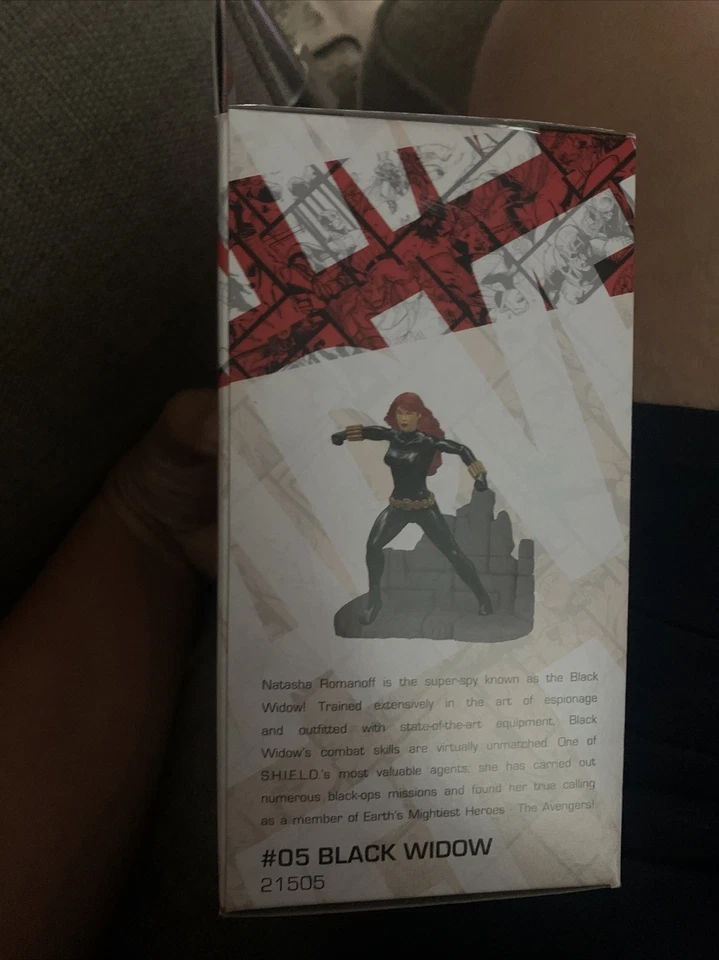 Figura de acción Schleich Marvel #05 Black Widow 4" caja sellada de fábrica Foto 3 de 3