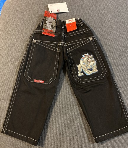Vintage 90s Jnco Jeans Bulldog Patch 