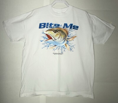 Columbia Sportswear Bite Me T-Shrit Men's Size Large 100% Cotton