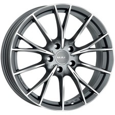 CERCHI IN LEGA 18" MAK FABRIK BMW SERIE 3  - NUOVI OMOLOGATI NAD - GUN METAL