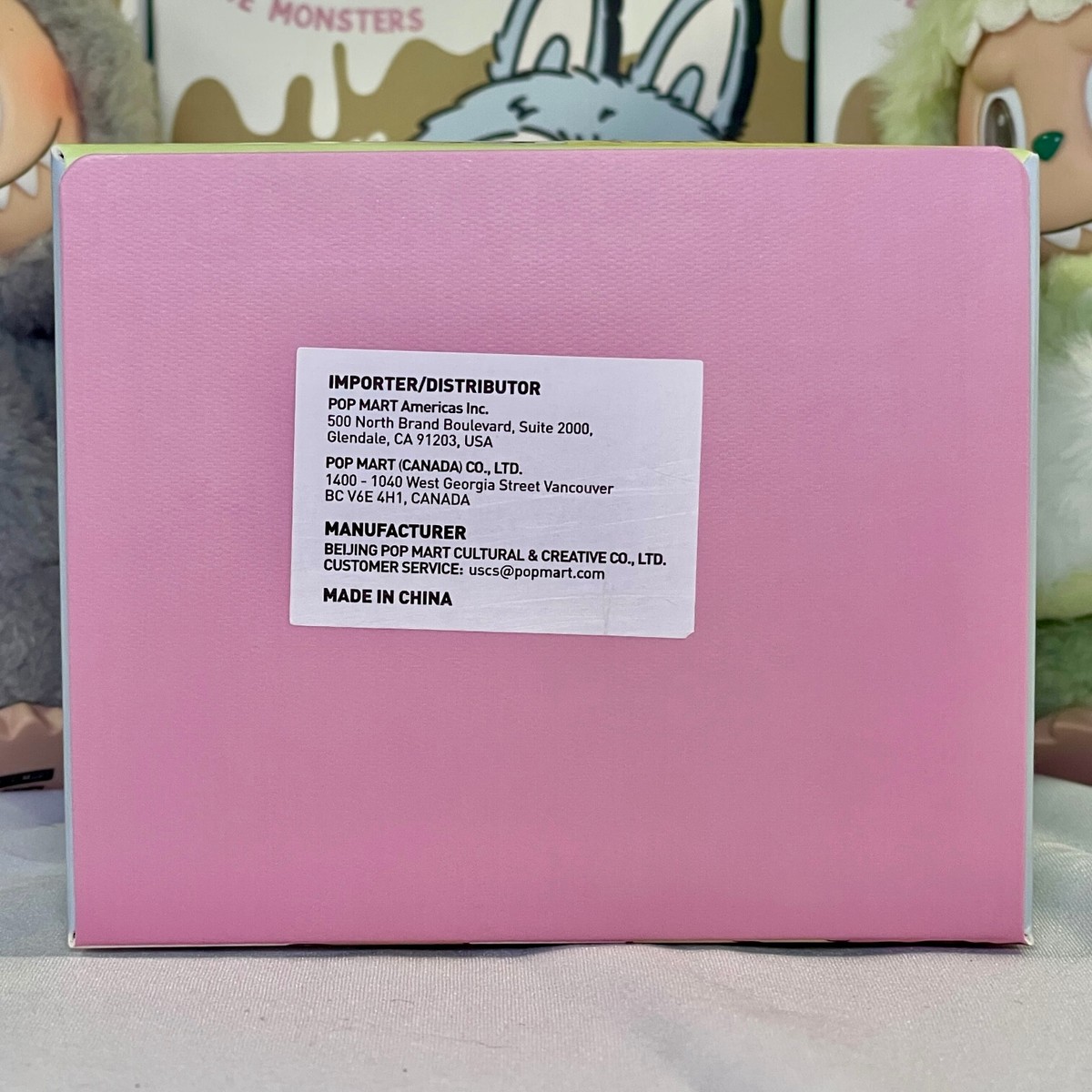 【正規品・購入証明あり】Labubu Macaron ピンク ラブブ LABUBU マカロン Macaron ピンク Lychee - メルカリ