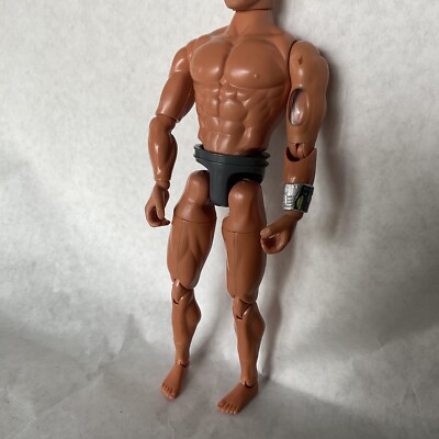 1998 MATTEL MAX STEEL ACTION FIGURE DOLL See Through Bicep Working