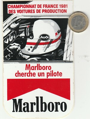 AUTOCOLLANTS. MARLBORO. . Vintage de 1981 EUR 1,00