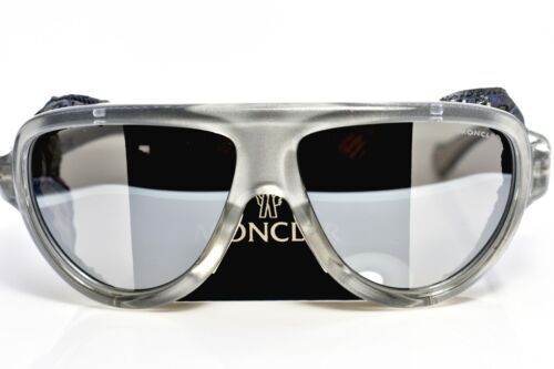 MONCLER ML0045 17C Silver Gray Sunglasses | eBay MONCLER ML0045 17C Silver Gray Sunglasses | eBay
