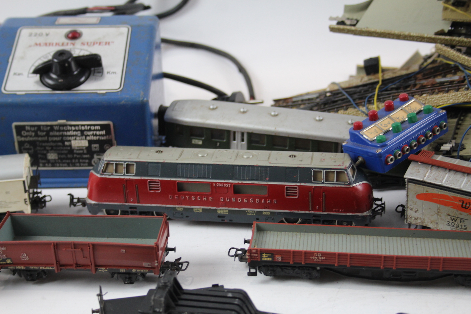 Marklin Model Railway Set, OO Gauge, Deutsche Bundesbahn Loco, Track