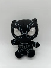 Ty Marvel Black Panther Beanie Baby Plush Soft Toy - 6" Avengers Stuffed Animal
